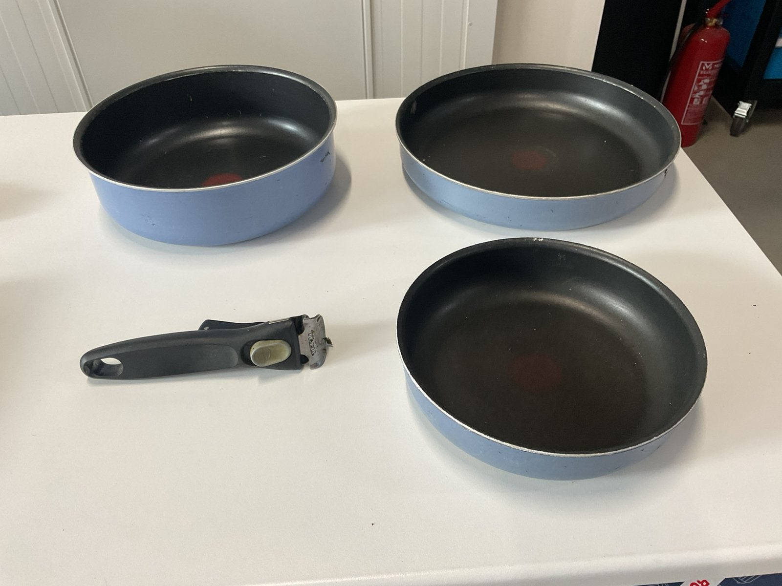 Tefal Ingenio Premier pannenset met afneembare handgreep, Ophalen, Gebruikt