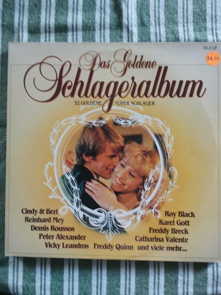 Das Goldene Schlageralbum - 32 Gouden Super Schlager LP, Cd's en Dvd's, Gebruikt, Dubbel-LP, 12 inch, Dubbel-LP