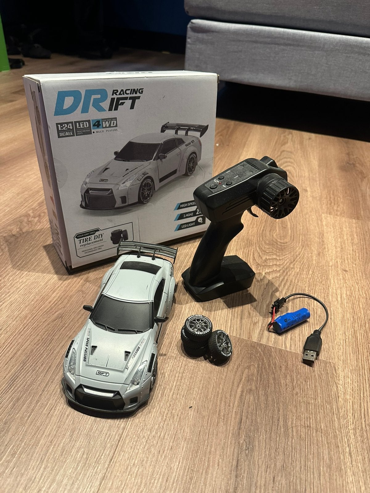 Rc drift auto, Ophalen, Gebruikt, Auto onroad