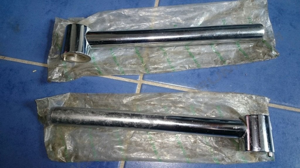 Gezocht: Originele Zündapp Clip-On's ZN, Motoren, Ophalen, Gebruikt