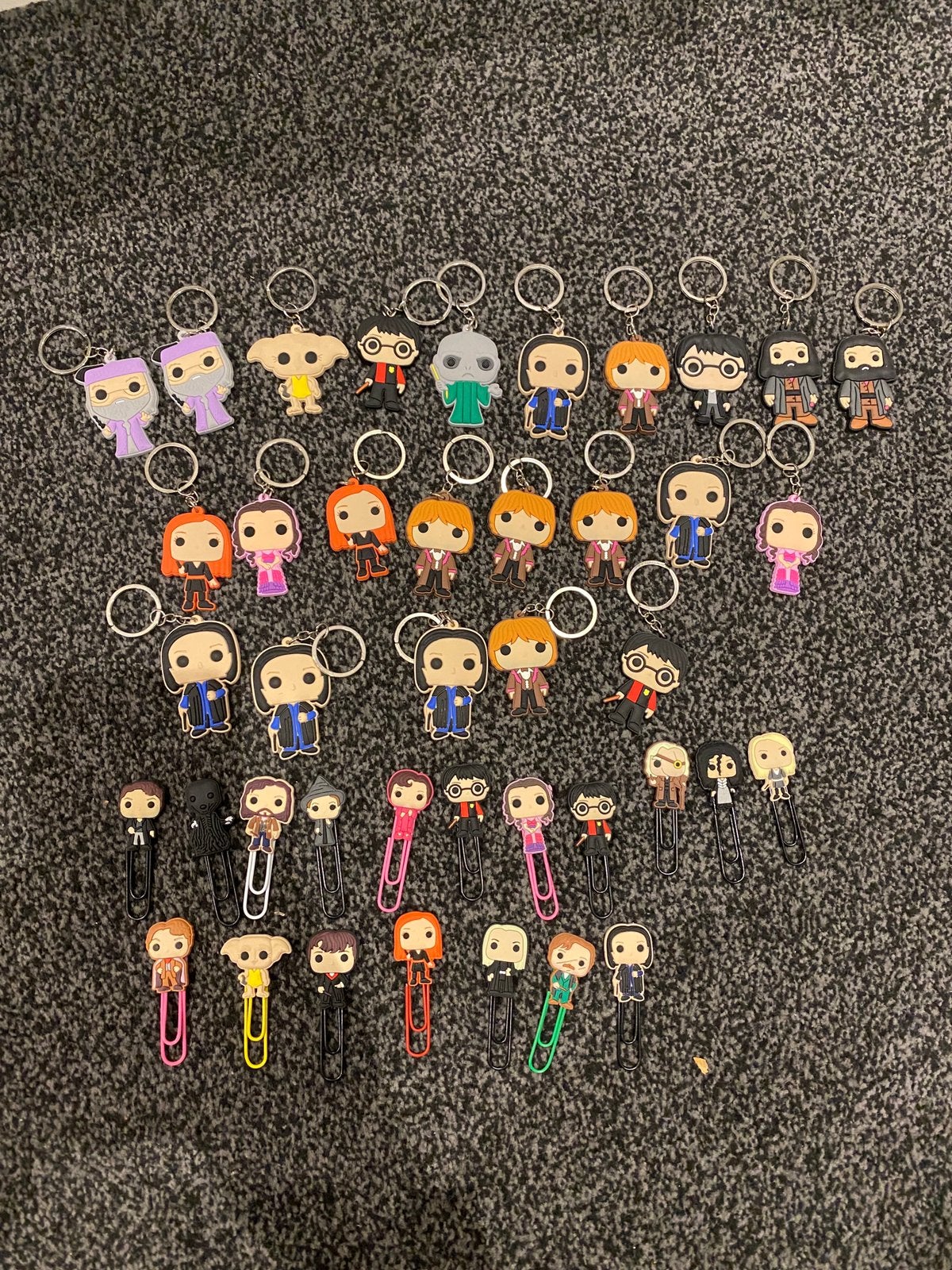 Harry Potter sleutelhangers en paperclips, Ophalen of Verzenden, Nieuw