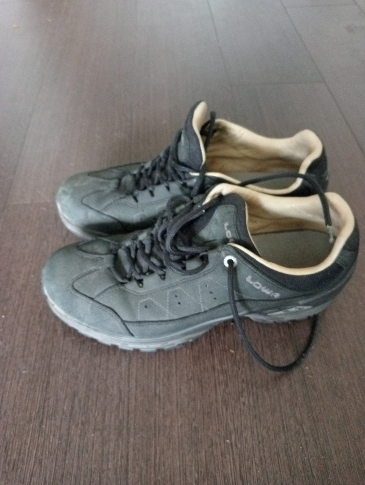 Lowa Strato IV Lo wandelschoenen - Maat 42.5, Kleding | Heren, Schoenen, Gedragen, Wandelschoenen of Bergschoenen, Zwart, Ophalen of Verzenden
