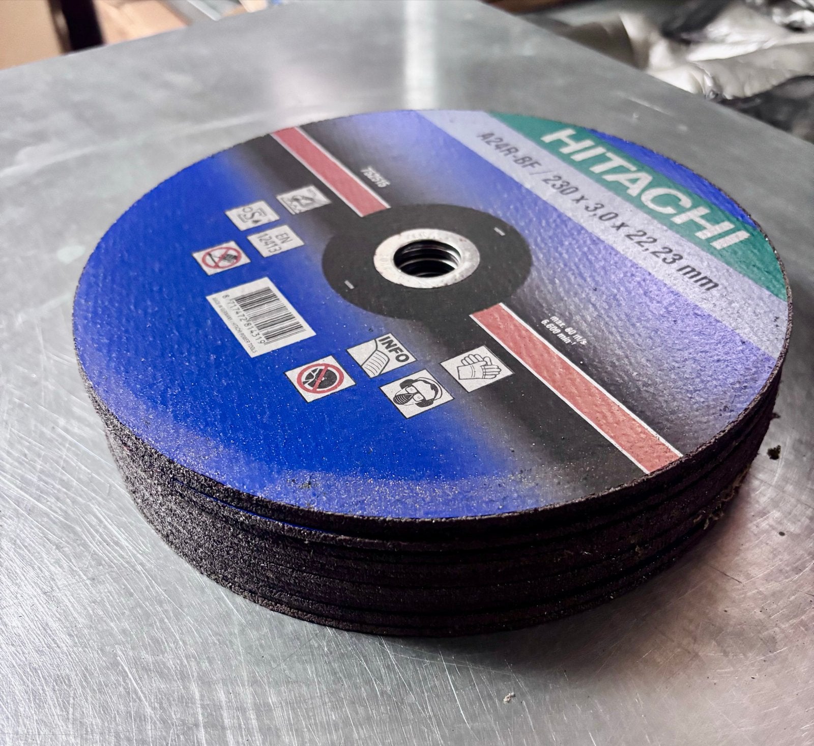 Hitachi Metaal Slijpschijven 23cm x 3mm - 15 stuks, Ophalen of Verzenden, Nieuw, Overige typen