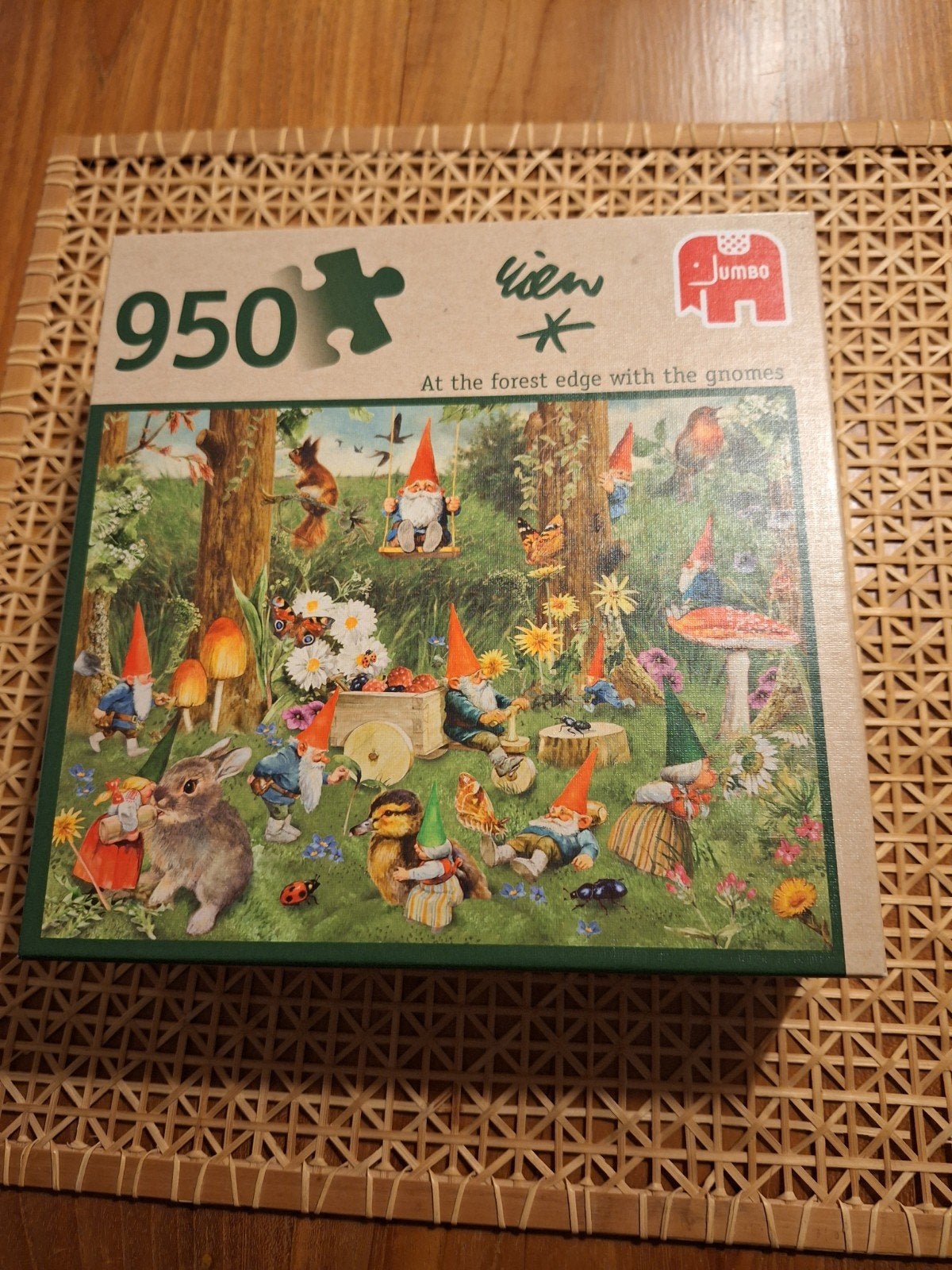 legpuzzel rien poortvliet 950 st, Hobby en Vrije tijd, Denksport en Puzzels, Ophalen of Verzenden, 500 t/m 1500 stukjes, Zo goed als nieuw