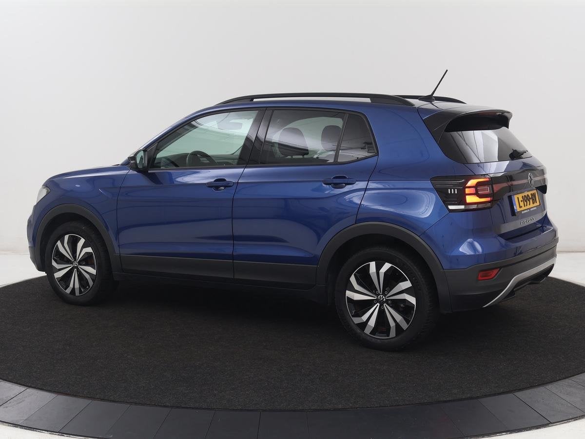 Volkswagen T-Cross 1.0 TSI Life | Trekhaak | Carplay | Virtu, Gebruikt, Blauw, Bedrijf, 3 cilinders