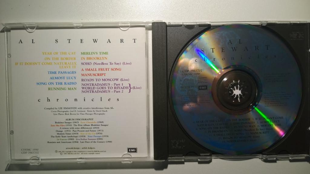 Al Stewart - Chronicles (The Best Of Al Stewart), Ophalen of Verzenden, Zo goed als nieuw