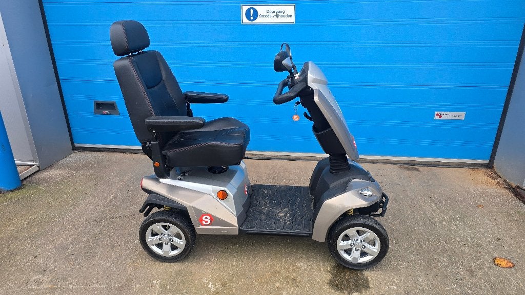 snelle luxe scootmobiel Kymco Maxer met nieuwe accu's., Ophalen, Gebruikt, Kymco, 46 km of meer