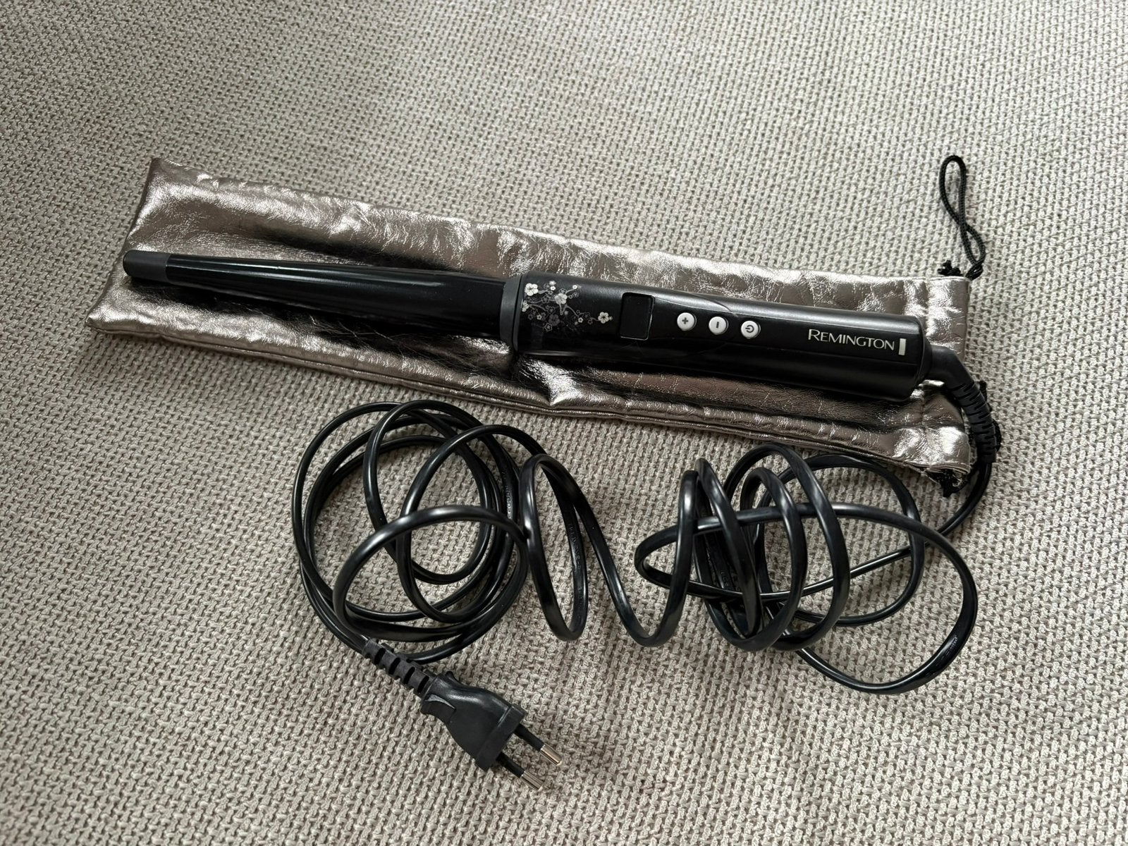 Remington Ci95 pearl krultang zwart kegelvorm, Ophalen of Verzenden, Krultang of Stijltang