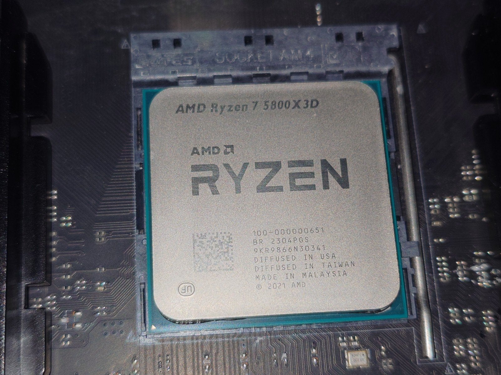 AMD Ryzen 7 5800X3D processor, Computers en Software, Processors, Zo goed als nieuw, 8-core, 4 Ghz of meer, Ophalen