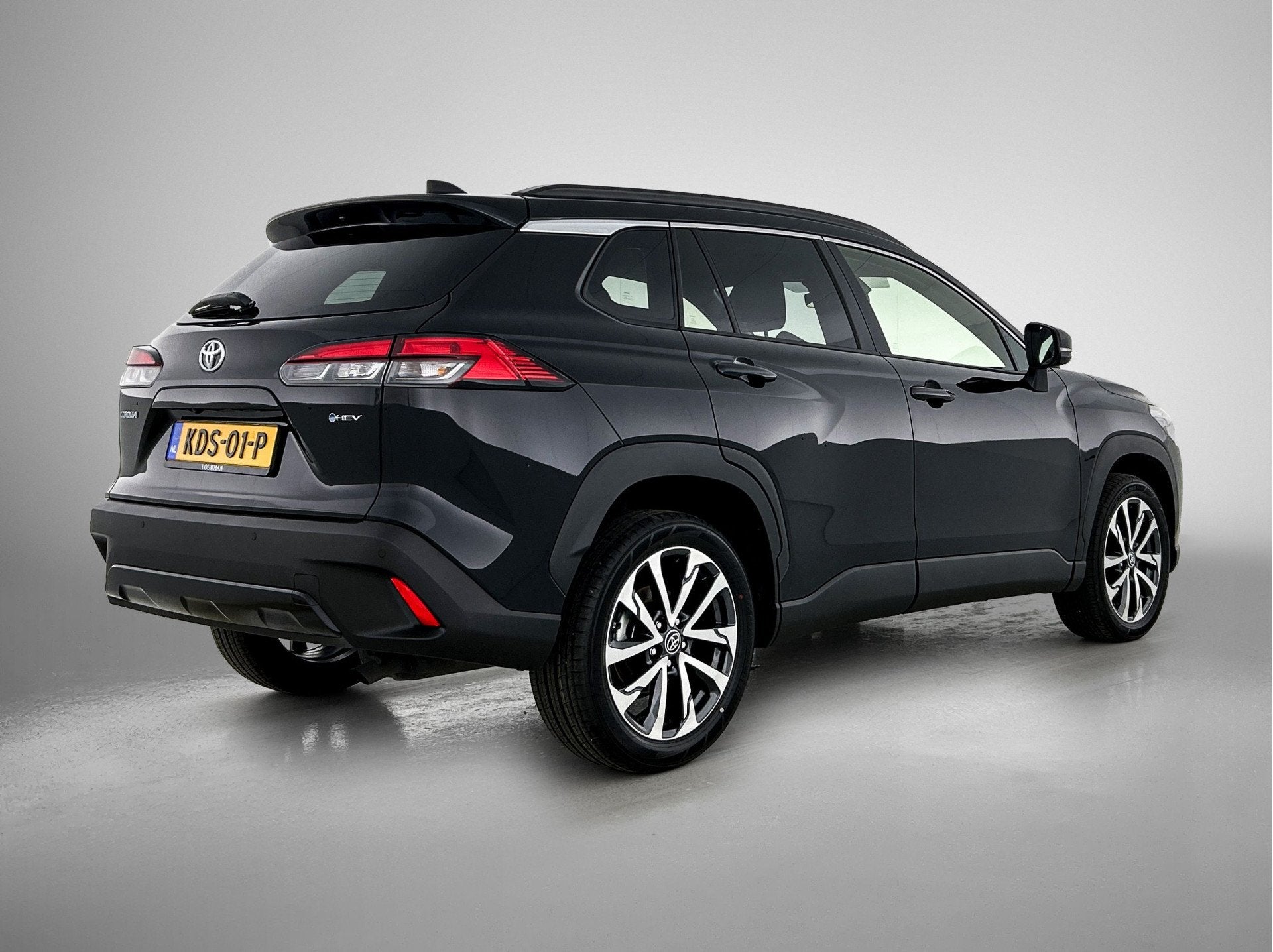 Toyota Corolla Cross Hybrid 140 Style + Premium Pack I | Stu, Auto's, Stof, 4 cilinders, Zwart, Bedrijf