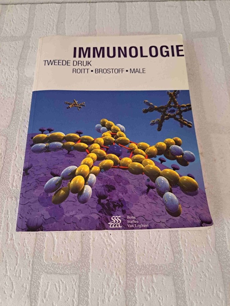 Immunologie 2e druk Roitt, Brostoff & Male, Boeken, Ophalen of Verzenden, Beta, Gelezen, HBO