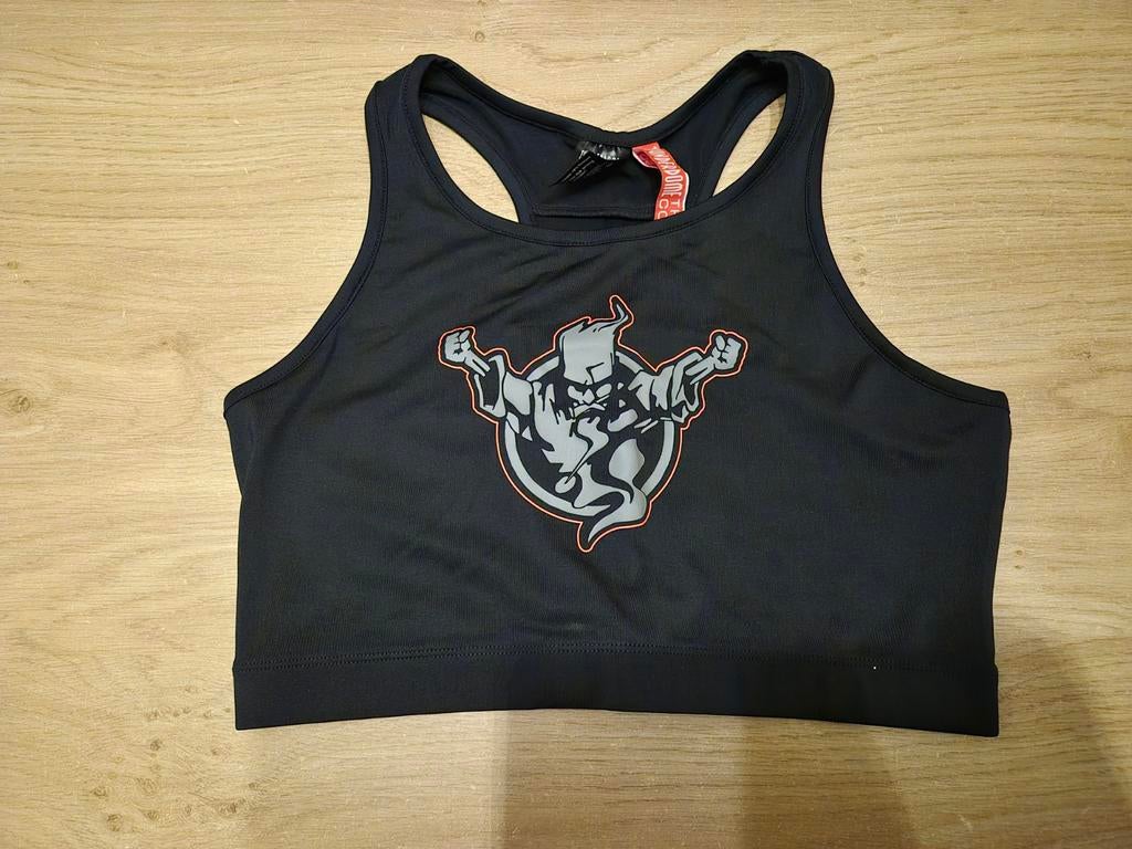 Thunderdome sport top L, Kleding | Dames, Sportkleding, Thunderdome, Zwart, Ophalen of Verzenden, Zo goed als nieuw