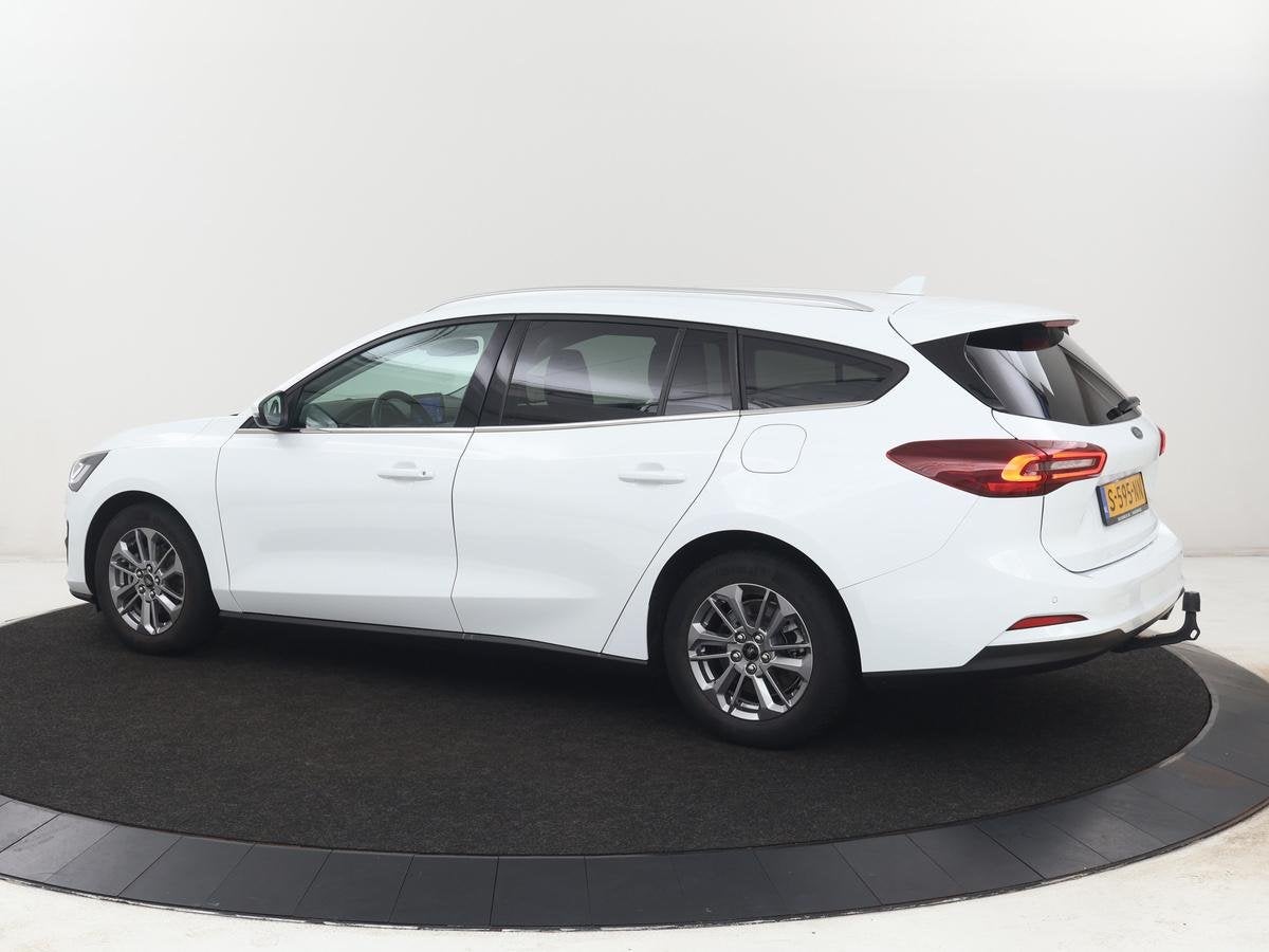 Ford Focus 1.0 EcoBoost Hybrid Titanium Style | Trekhaak | C, Gebruikt, Wit, Origineel Nederlands, Handgeschakeld