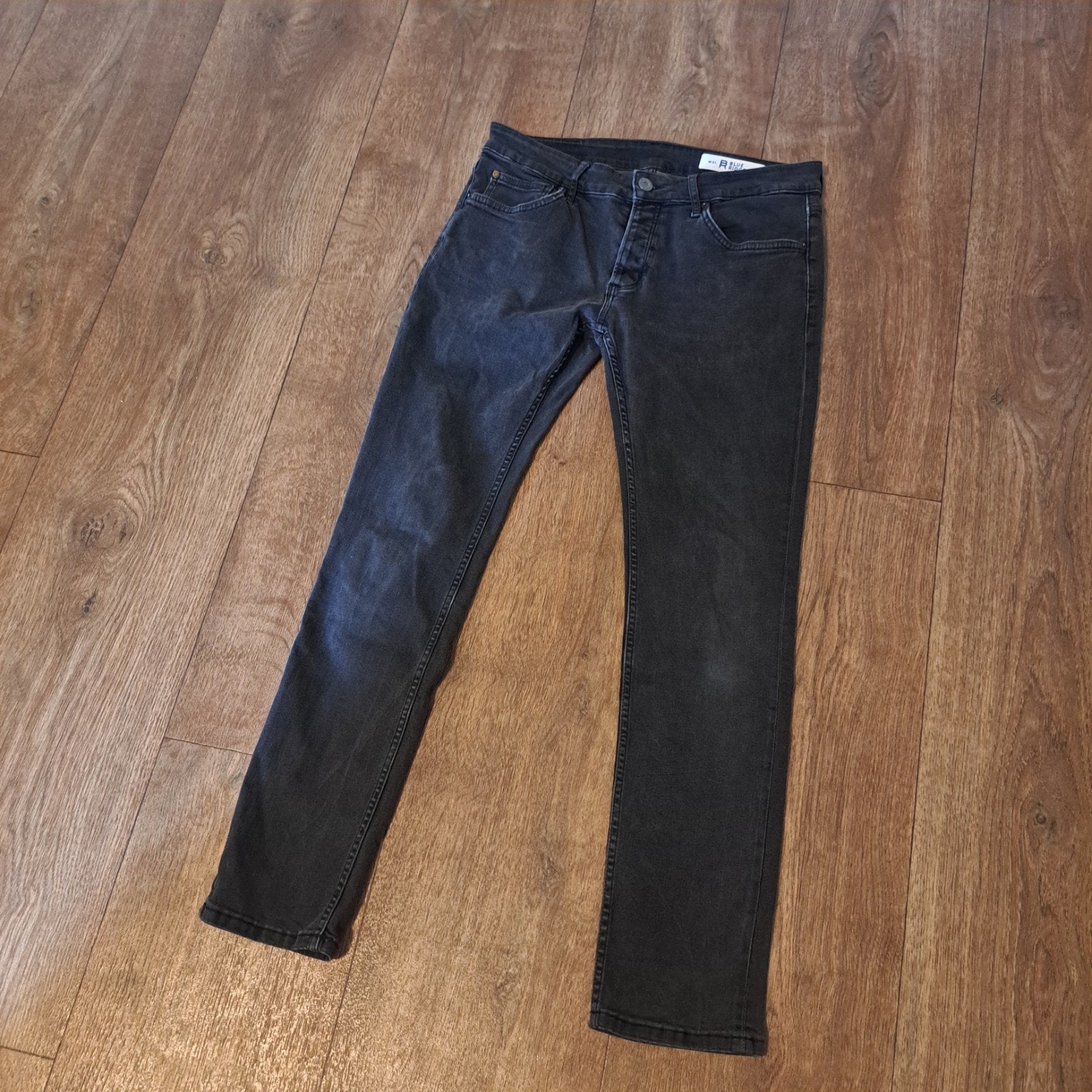 blue ridge jeans zwart mt 31/32, Zwart, W32 (confectie 46) of kleiner, Ophalen of Verzenden, Zo goed als nieuw