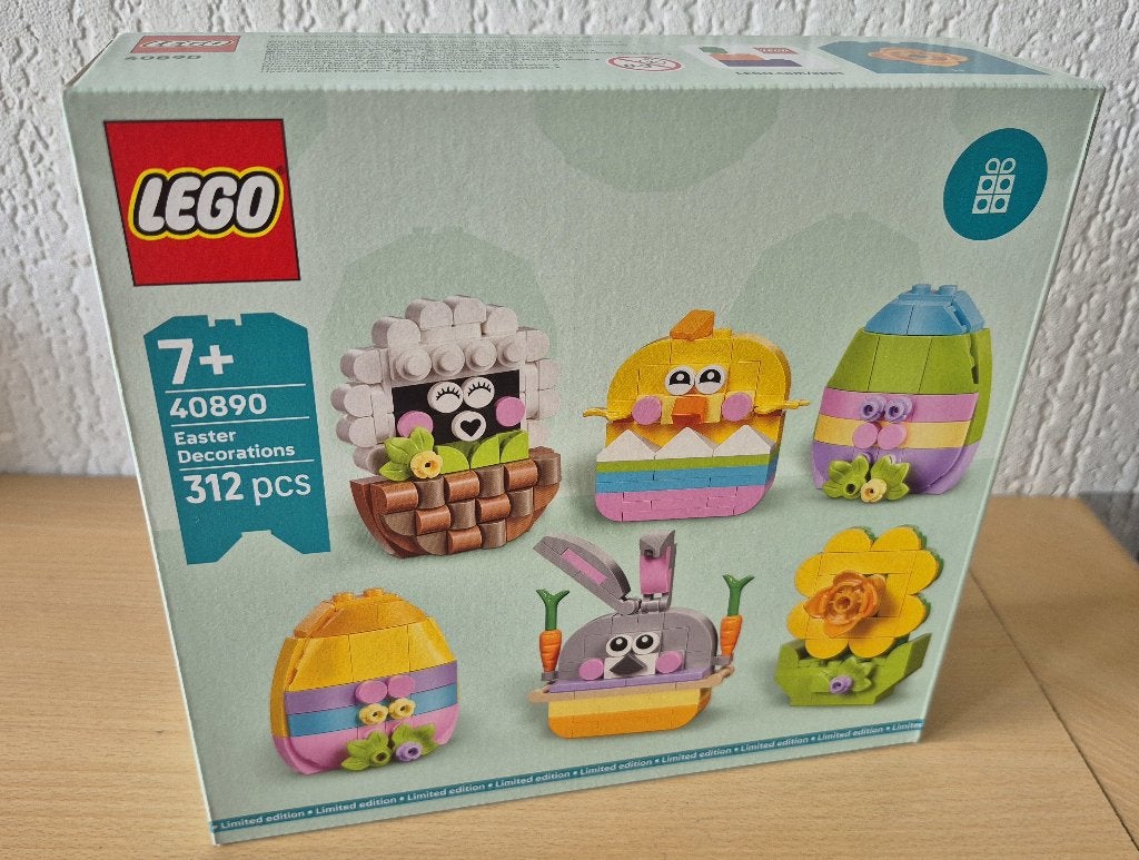 Lego 40890 "Easter Decorations", Overige thema's, Lego, Nieuw, Ophalen of Verzenden