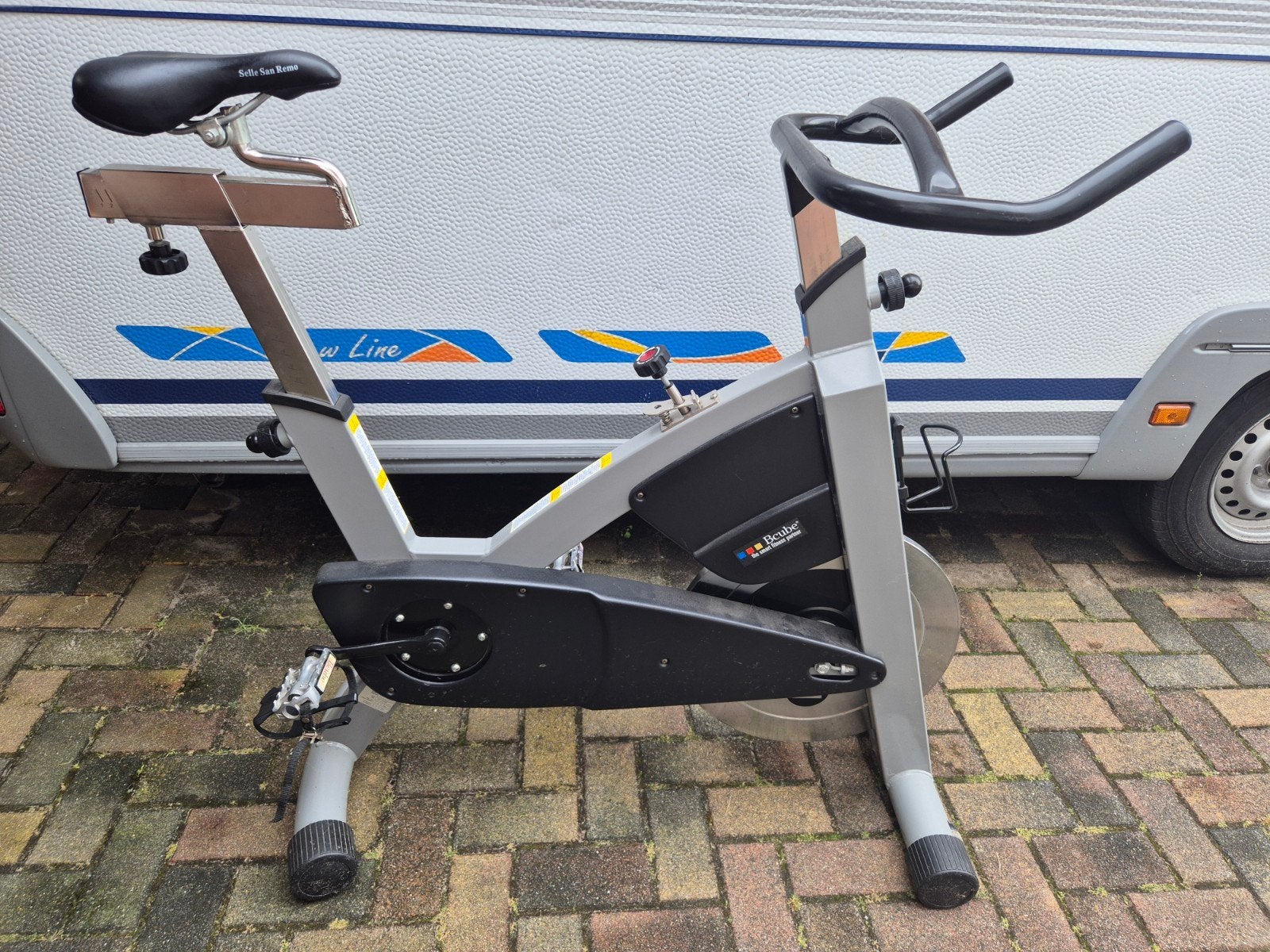 spinningfiets Bcube, Sport en Fitness, Fitnessmaterialen, Ophalen, Gebruikt, Benen, Overige typen
