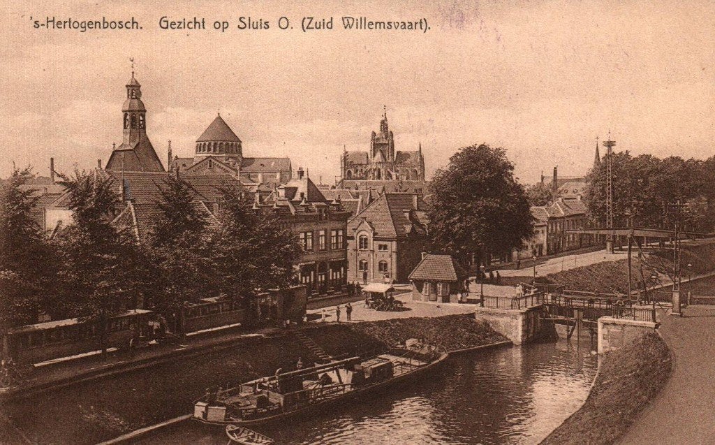 Ansichtkaart s´Hertogenbosch, Verzamelen, Ansichtkaarten | Nederland, Ophalen of Verzenden, Noord-Brabant