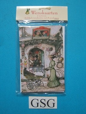 Anton Pieck wenskaarten nr. 20193520-00, Ophalen, Nieuw