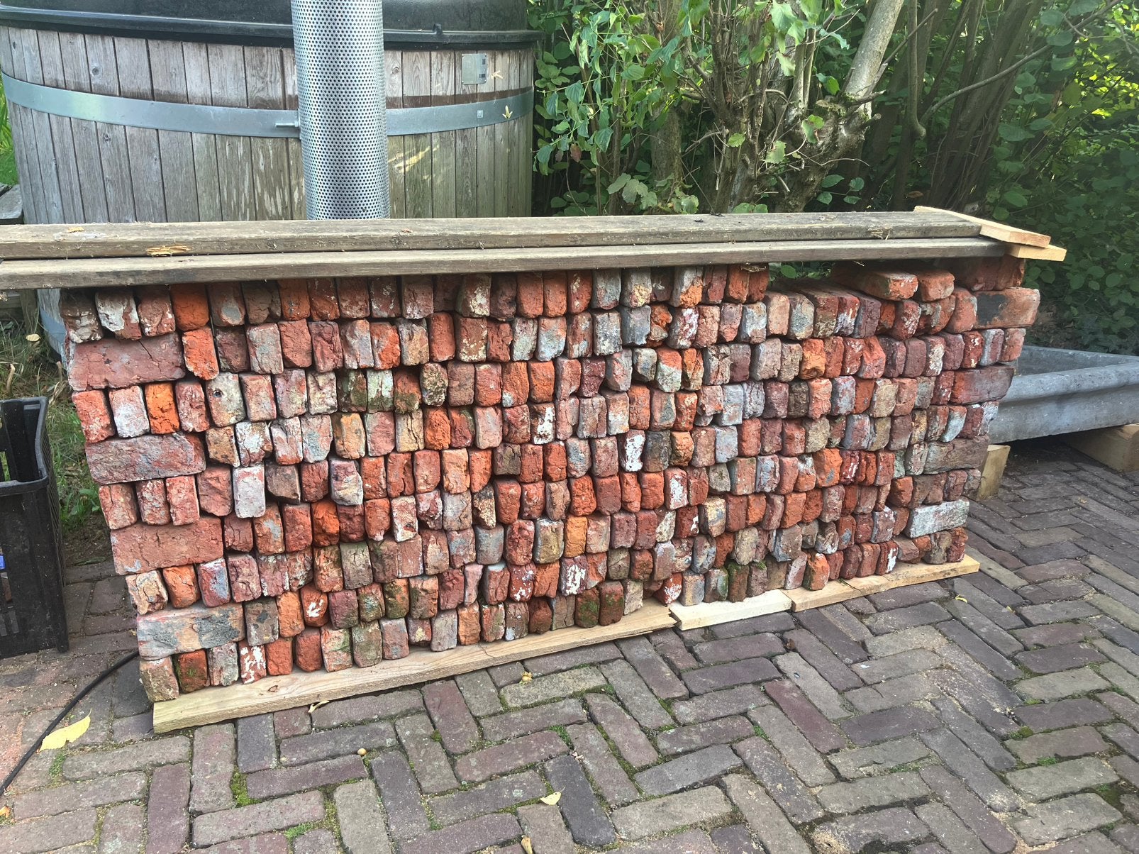 Oude handvorm stenen - Authentieke bakstenen, Ophalen, Gebruikt, Bakstenen