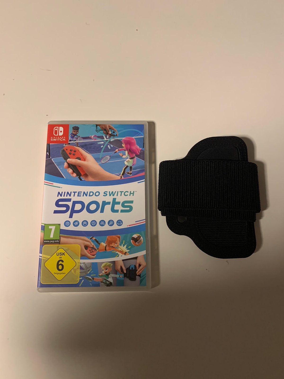 Nintendo Switch Sports + Beenband | Nintendo Switch, Spelcomputers en Games, Games | Nintendo Switch, Ophalen of Verzenden, Zo goed als nieuw
