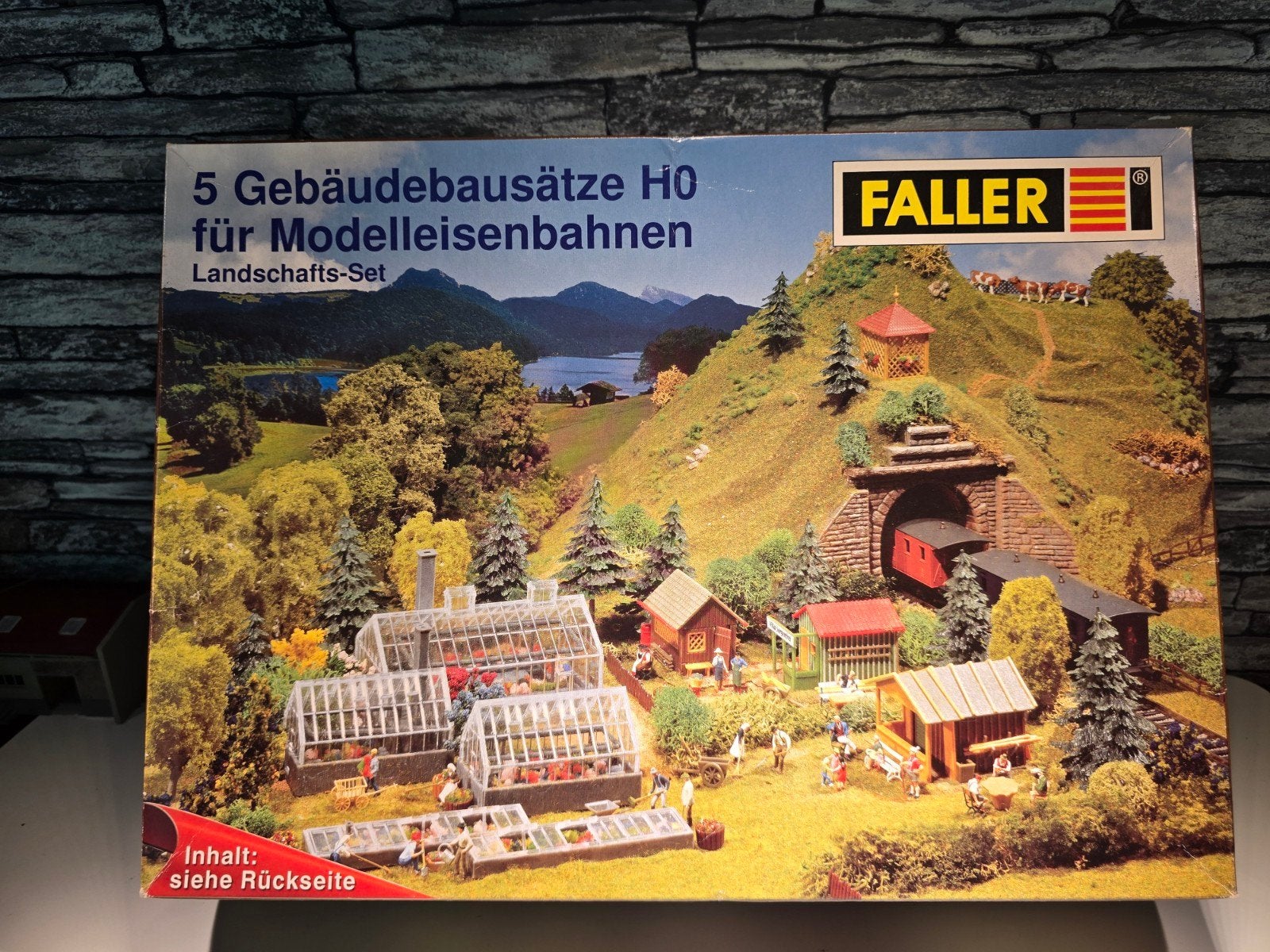 faller landschaps set nieuw HO spoor trein 1:87, Hobby en Vrije tijd, Modeltreinen | H0, Overige merken, Gelijkstroom of Wisselstroom