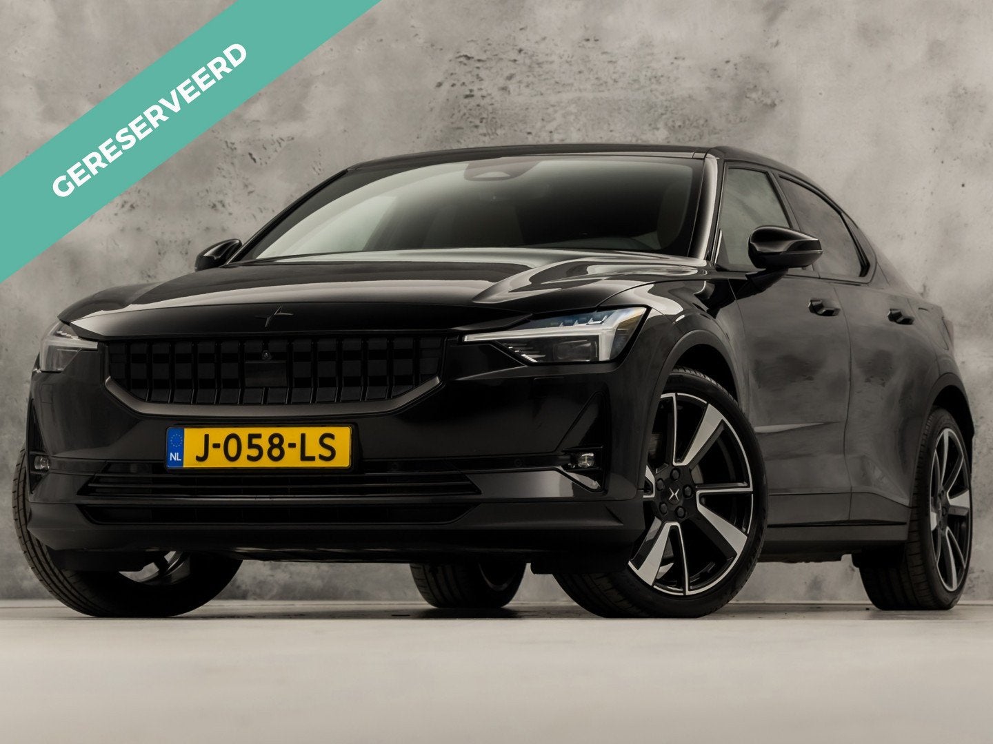 Polestar 2 Long Range Dual Motor Launch Edition 78kWh 408Pk, Auto's, Polestar, Gebruikt, Beige, Adaptive Cruise Control, Zwart