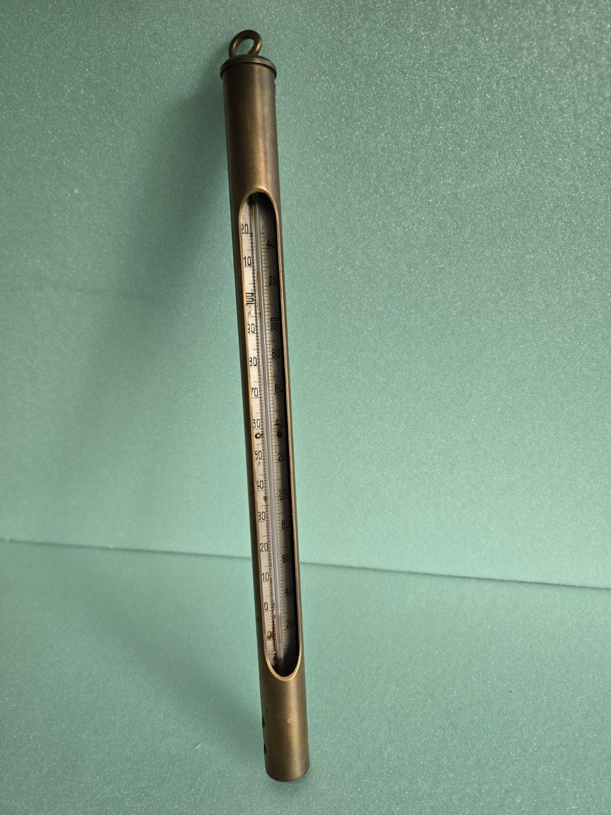 koperen thermometer, Ophalen of Verzenden