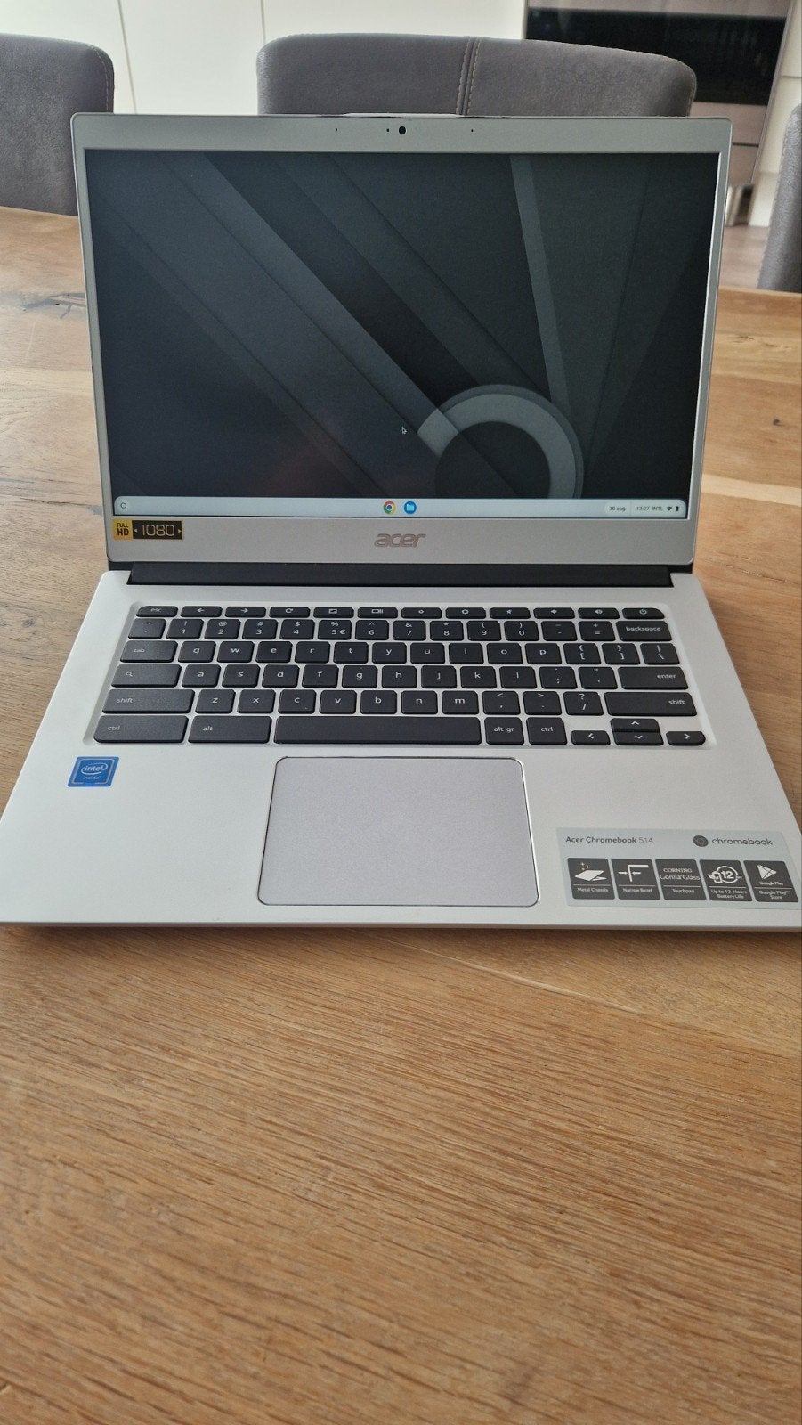 Acer Chromebook 514 - Full HD, Aluminium, Zo goed als nieuw, Ophalen, 14 inch, 4 GB of minder, Zo goed als nieuw