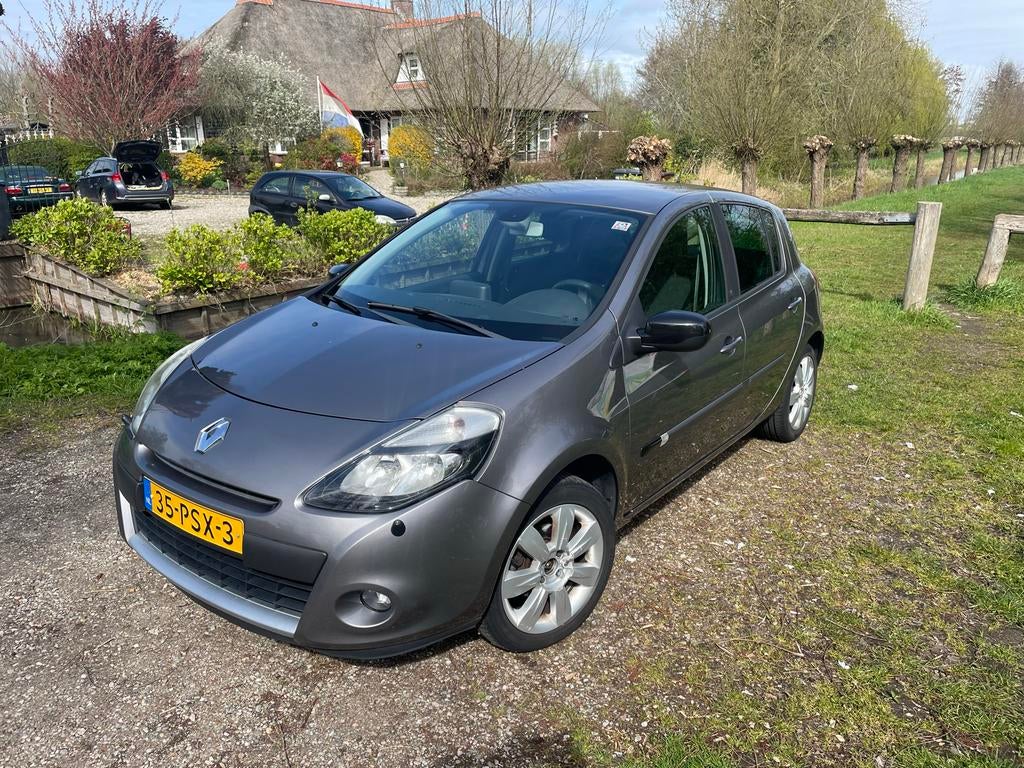 Renault Clio 1.2 TCE 20th Anniversary 2011, Auto's, Voorwielaandrijving, Euro 5, Zwart, 4 cilinders