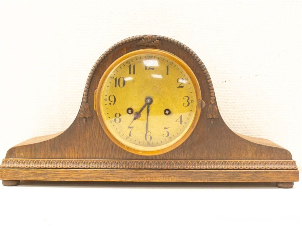 schouwklok 35235, Ophalen of Verzenden, Gebruikt, Wandklok
