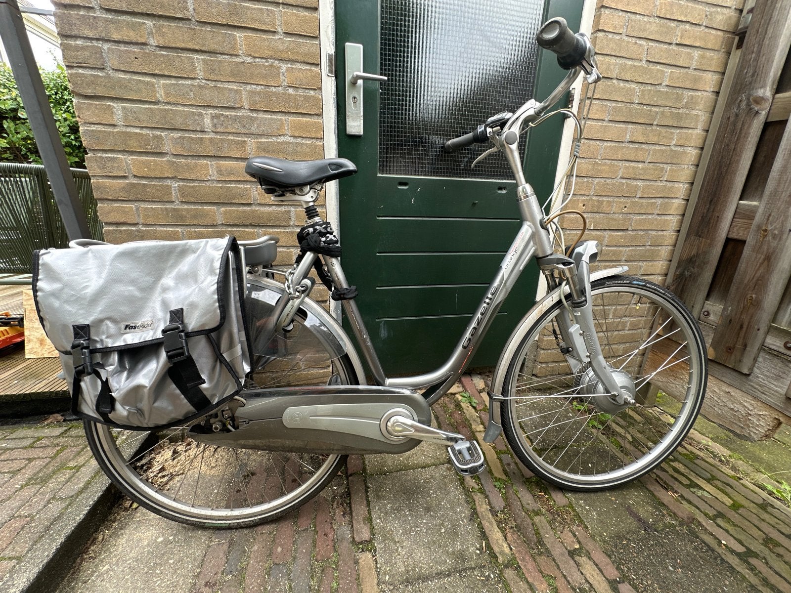 Gazelle innergy orange elektrische fiets - klein defect!, Gebruikt, Ophalen of Verzenden, 55 tot 59 cm, Gazelle