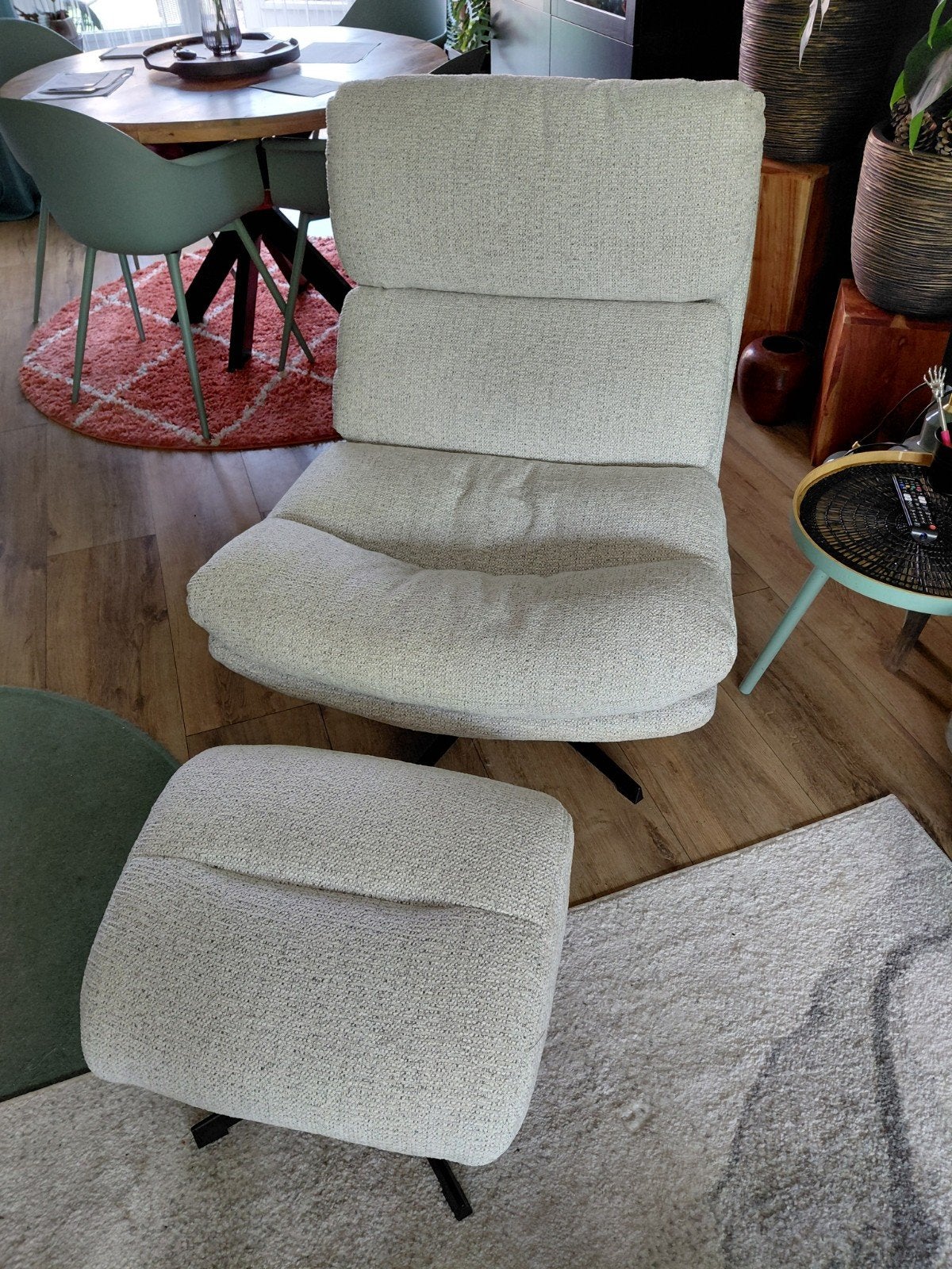 Nieuw Fauteuil, Huis en Inrichting, Ophalen, Nieuw, Stof, 75 tot 100 cm