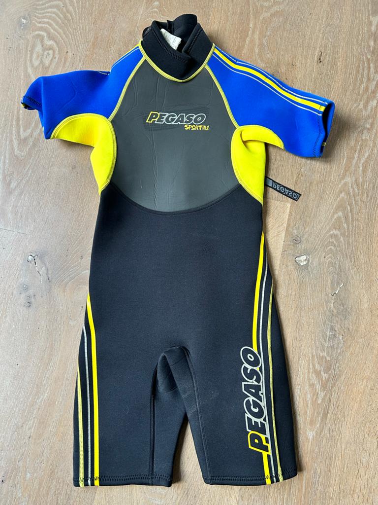 Pegaso Sport Kids Wetsuit Shorty - Maat M, Ophalen of Verzenden, Gebruikt, Jongen of Meisje