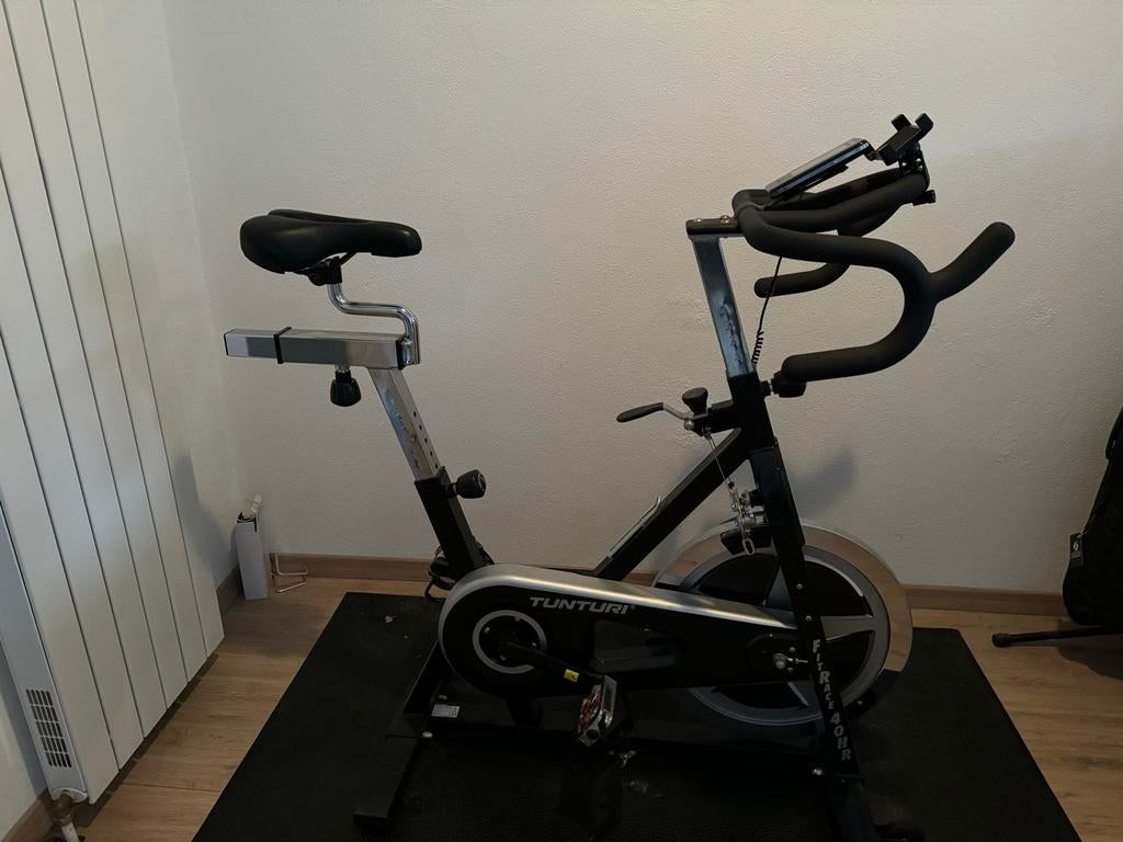 Tunturi Sprinter Bike Fitrace 40 HR - Spinningfiets, Ophalen, Gebruikt, Spinningfiets, Metaal