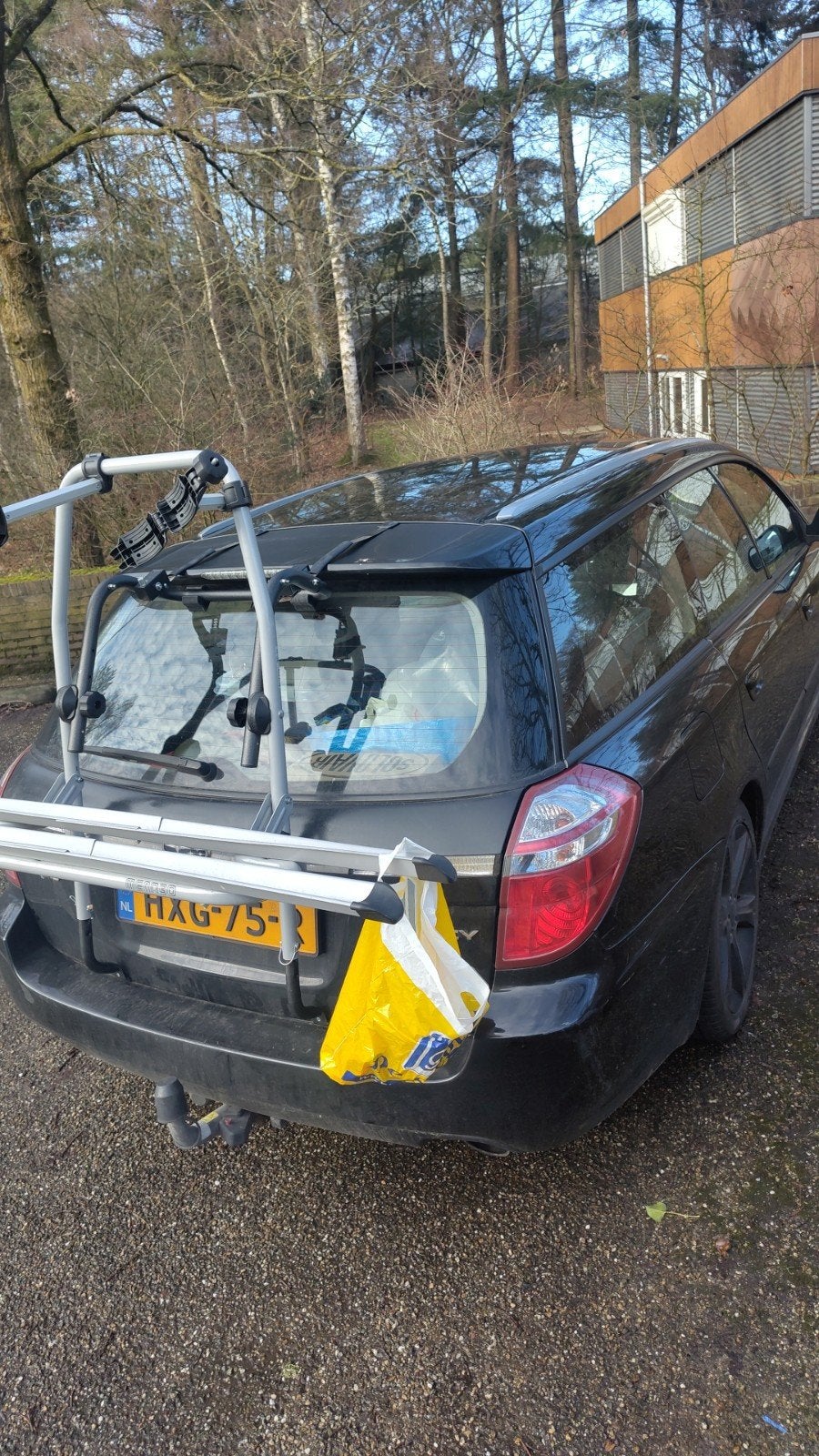 Klep fietsendrager universeel, Ophalen, 2 fietsen, Gebruikt, Achterklepdrager