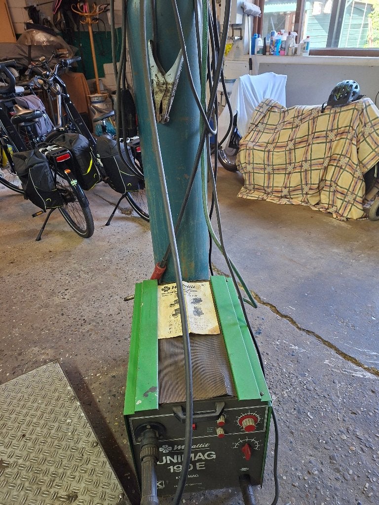 Lasapparaat Migmag 380 volt, Ophalen, Gebruikt, 250 ampère of meer, Co2