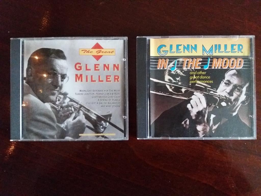 2 Cd's van de trompettist "Glenn Miller"., Ophalen of Verzenden, Zo goed als nieuw