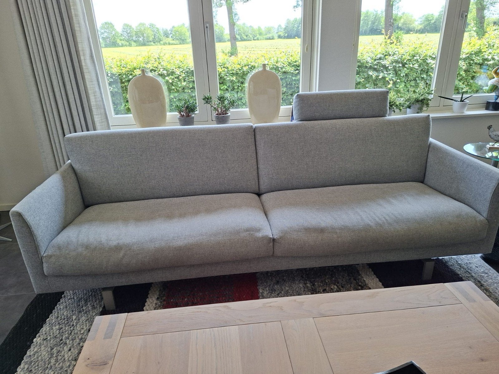Design bank 4 persoons, Ophalen, Zo goed als nieuw, 75 tot 100 cm