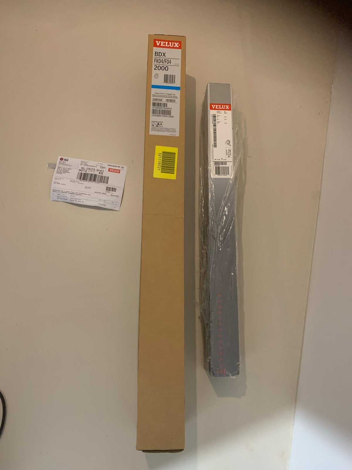 Velux isolatieframe BDX FK04/F04 2000 en verduisteringsdoek, Minder dan 4 cm, Overige materialen, Nieuw, Ophalen of Verzenden