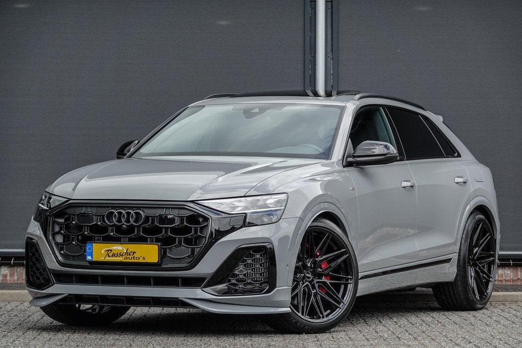 Audi Q8 60 TFSI-e 490Pk | Quattro | Competition | Luchtverin, Automaat, Gebruikt, Zwart, 2995 cc