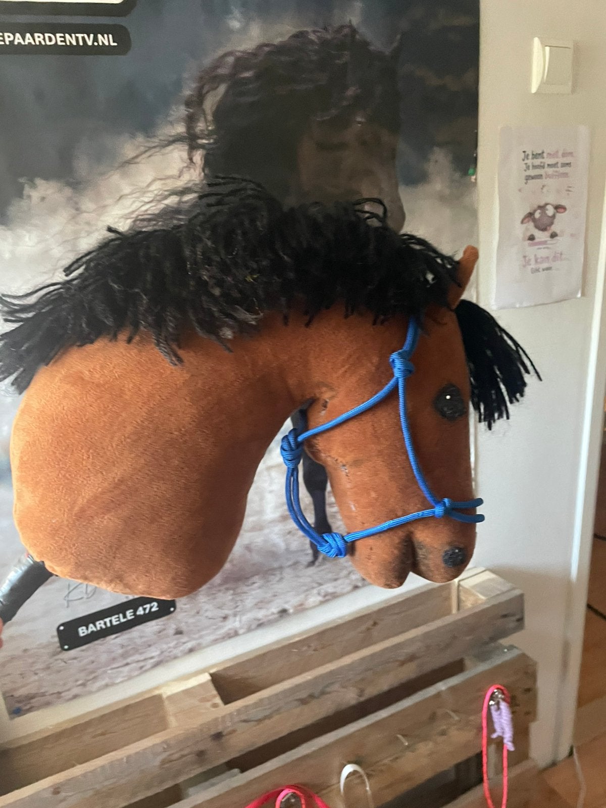 Hobbyhorse met accessoires, Ophalen of Verzenden, Zo goed als nieuw