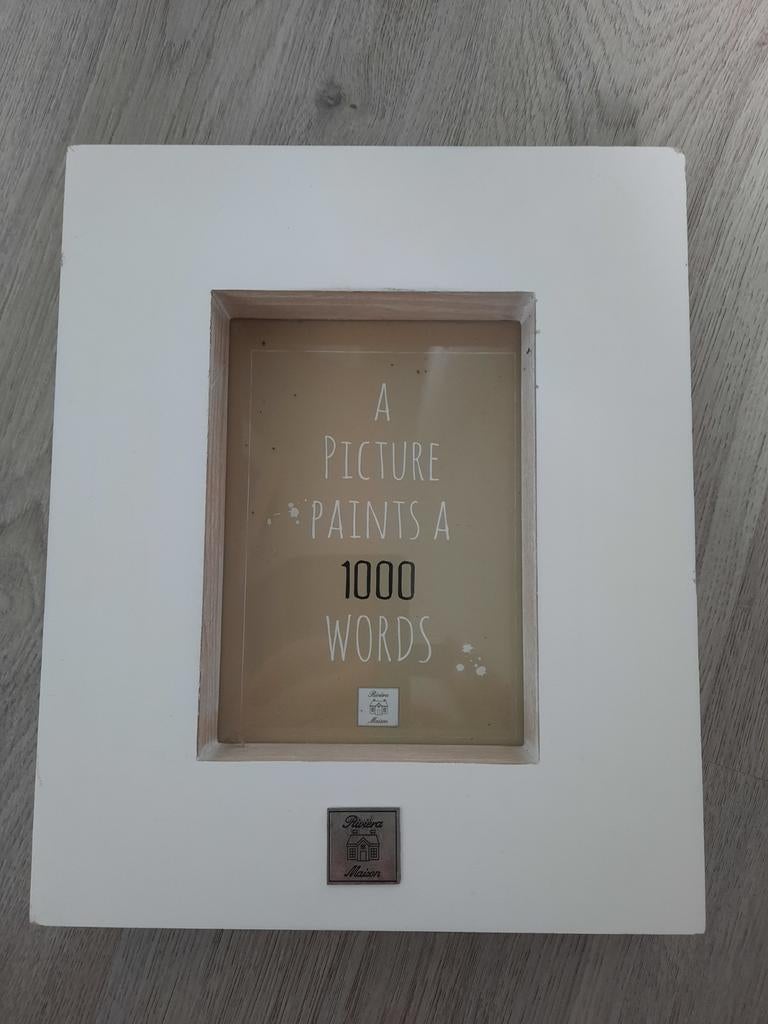 Riviera maison fotolijst, Ophalen, Minder dan 50 cm, Zo goed als nieuw, Minder dan 50 cm