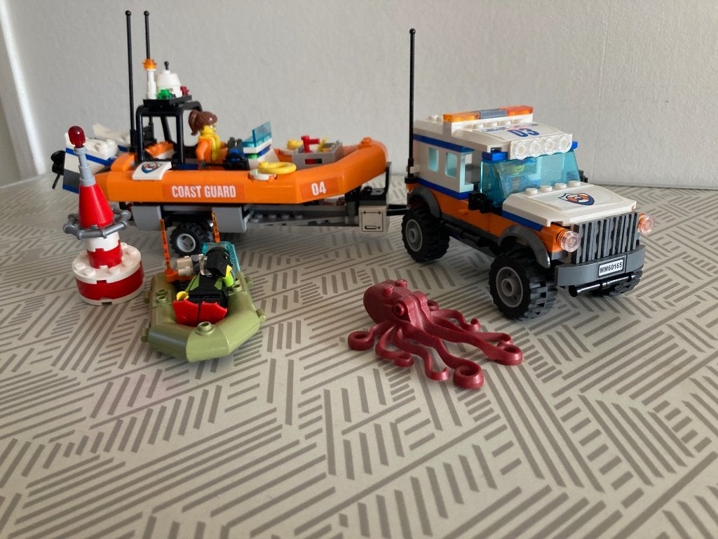 Lego City 60165 kustwacht, Kinderen en Baby's, Speelgoed | Duplo en Lego, Ophalen, Compleet, City, Lego