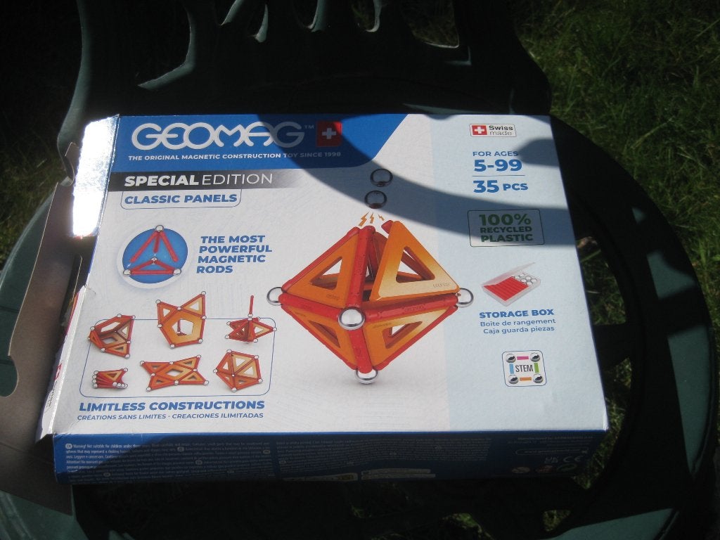Spel met magnetische onderdelen. Classic Panels - 35, Ophalen of Verzenden, Zo goed als nieuw, Bouwen