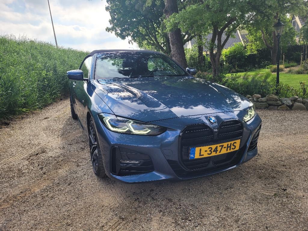 BMW 430i Cabrio M Sport Alle Opties Trekhaak Laserlicht, Automaat, 1998 cc, Achterwielaandrijving, Zwart