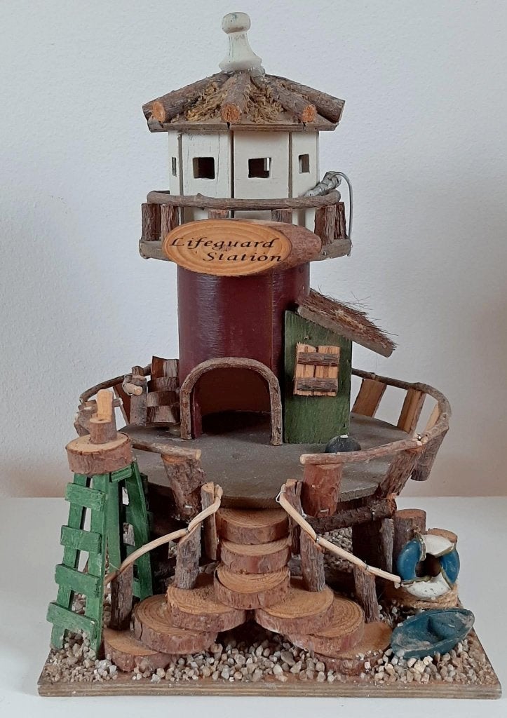 vogelhuis luxe vuurtoren, Ophalen of Verzenden, Nieuw