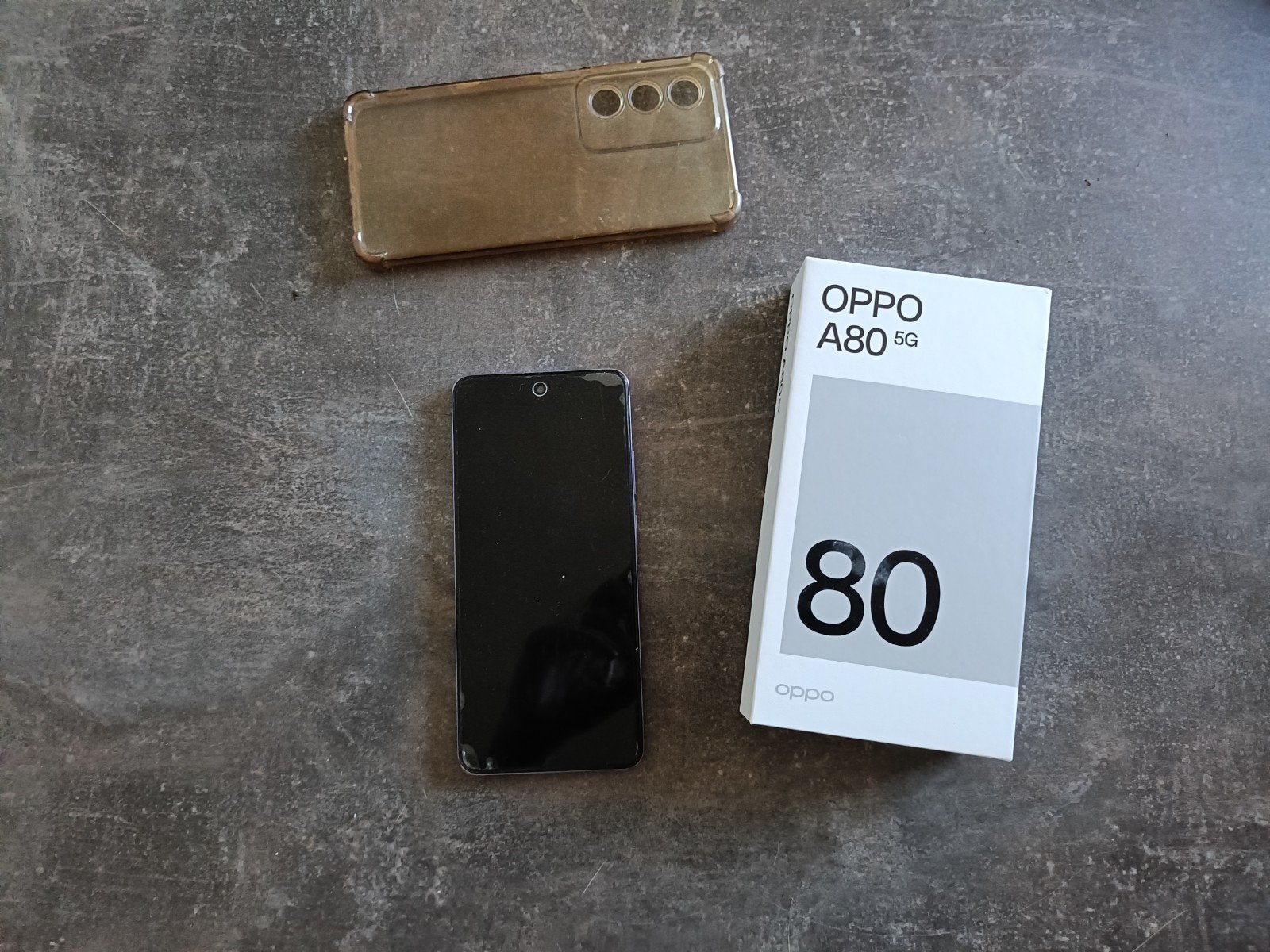 Oppo A80 5G met boekjes, screenprotector, hoesje en oplader, Gebruikt, Overige modellen, Ophalen of Verzenden, Zonder simlock