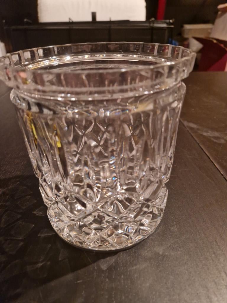Vintage kristal pot 2, Antiek en Kunst, Ophalen of Verzenden