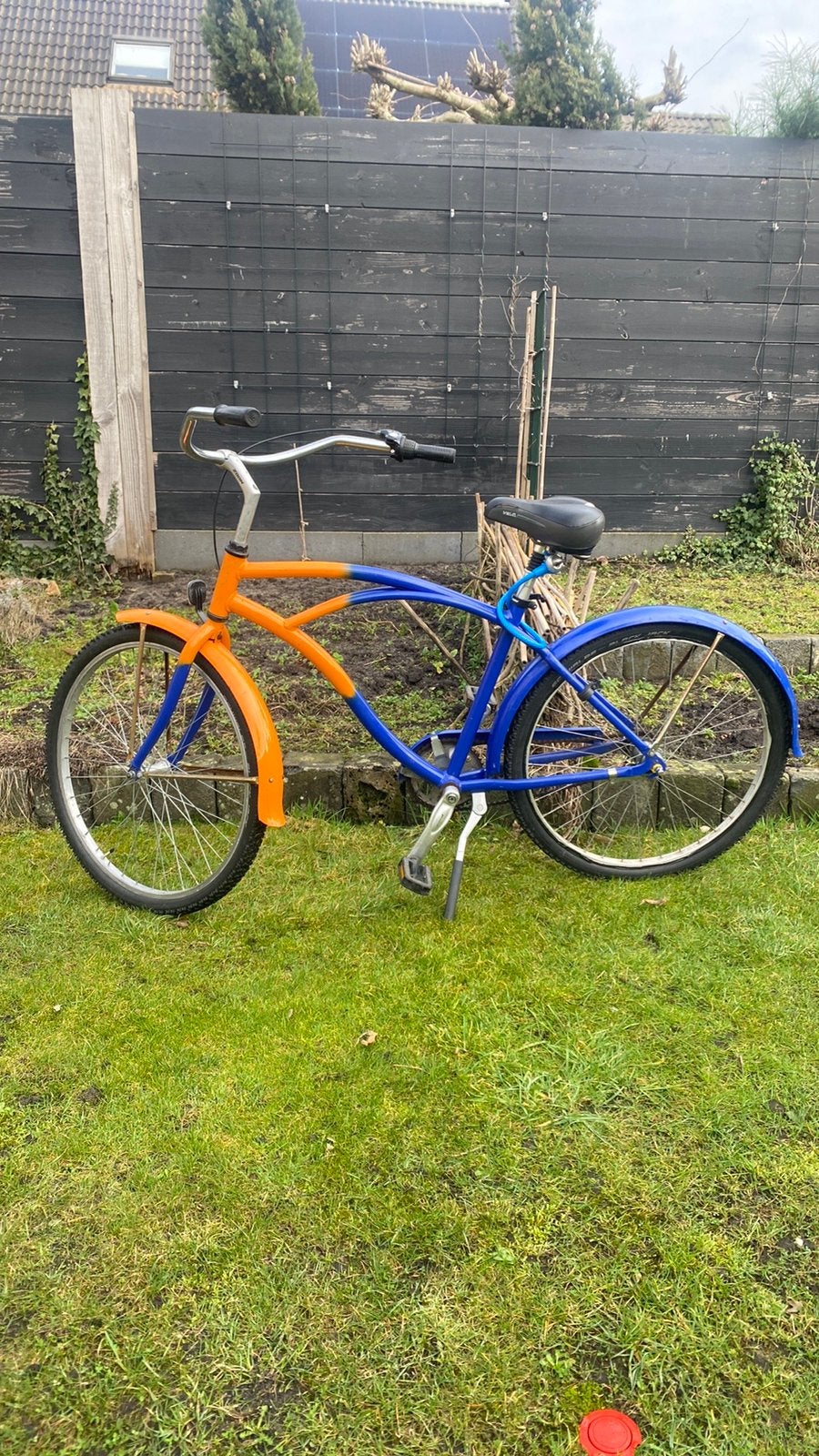 Degelijke, stoere lowrider fiets, Fietsen en Brommers, Fietsen | Cruisers en Lowriders, Ophalen, Lowrider, Gebruikt, Staal