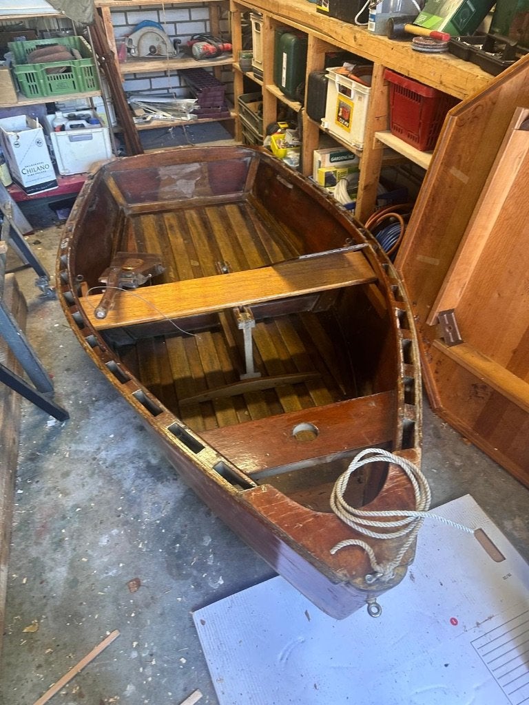 Houten Piraatje zeilboot – groot mooi restauratieproject, Gebruikt, Minder dan 15 m², Overige typen, Ophalen